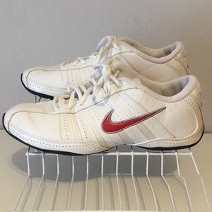 Nike women’s Sneaker Size 8.5  Fit more like size 8 as Nike runs a 1/2 small.